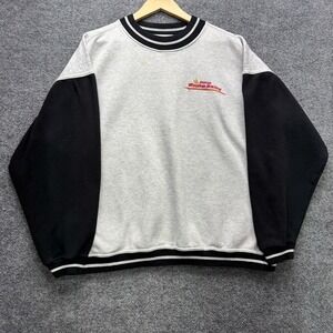 Vintage Gear For Sports NASCAR Winston Racing Sweatshirt Men's XL Gray Black
